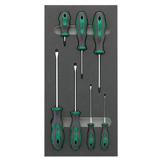 Set surubelnite Fortis, PZ/SL, 7 bucati