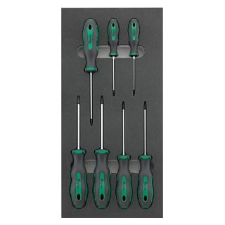 Set surubelnite TORX Fortis, TX6-TX30, 7 bucati