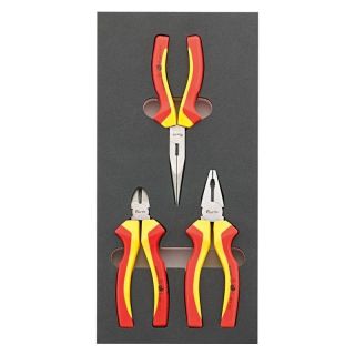 fortis Set clesti VDE in insertie spuma 1/3, 3 piese