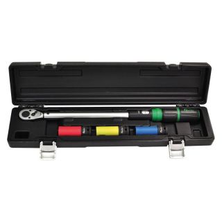 Cheie dinamometrica cu capete de schimb Fortis, 1/2", 40-200Nm, 4 piese