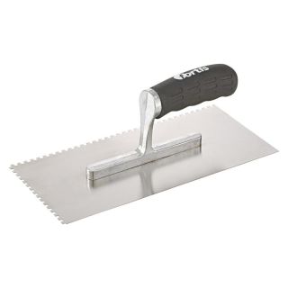 Gletiera Fortis zimtata inox maner moale 28x13cm 4x4mm