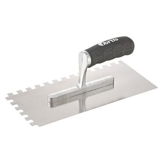 Gletiera Fortis zimtata inox maner moale 28x13cm 10x10mm