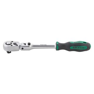 Antrenor cu clichet reversibil articulat Fortis, 1/2", 72 dinti, 290mm