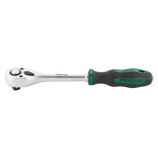 Antrenor cu clichet reversibil Fortis, 1/2", 72 dinti, 1/2", 265mm