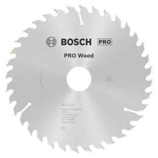 Panza fierastrau circular Bosch PRO Wood, 180x30x2.6/1.6mm, 36 dinti