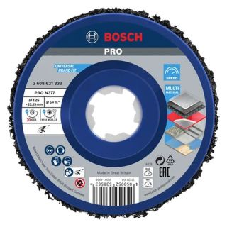 Disc curatare multi-material Bosch PRO N377, X-Lock, 125x22.23mm