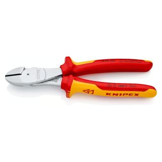 Cleste cu tais lateral/sfic Knipex 200 mm VDE, blister