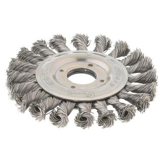 Perie disc Fortis, fir rasucit otel 0.5mm, 115mm