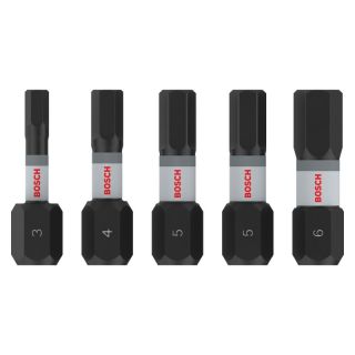 Set biti Bosch PRO Impact, HEX3-HEX6, 25mm, 5 bucati