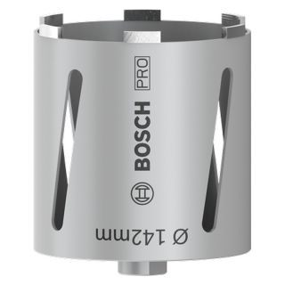 Carota diamantata Bosch PRO Core Cutter Dry, prindere G 1/2", 142x150mm