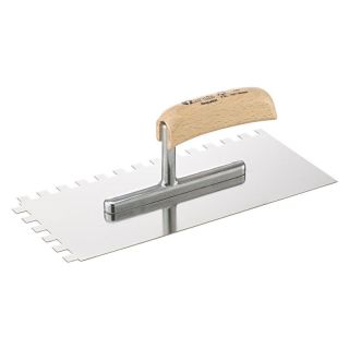 Gletiera Fortis zimtata 28x13cm 10x10mm din inox