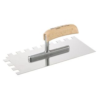 Gletiera Fortis zimtata 28x13cm 15x15mm din inox