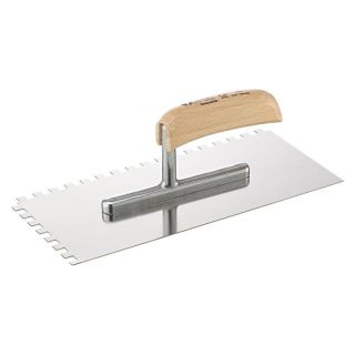 Gletiera Fortis zimtata 28x13cm 8x8mm din inox