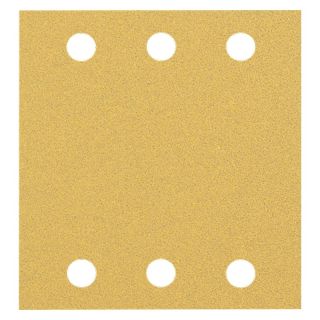 Foaie abraziva dreptunghiulara Bosch EXPERT C470, 6 gauri, 115x107mm, G80, 50 bucati