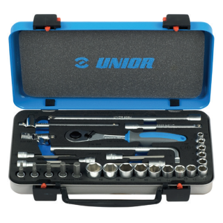 Trusa de scule Unior 239D, 3/8", 30 piese