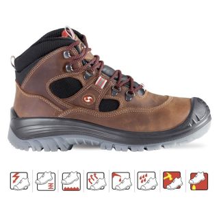 Bocanci cu bombeu Sixton LABRADOR, S3 SRC, maro, mas. 36