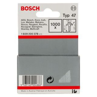 Cuie in banda Bosch, tip 47, 23x1.8x1.27mm, 1000 bucati