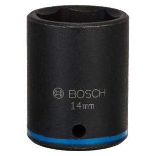 Cap cheie tubulara de impact Bosch, 1/4", 14x25mm
