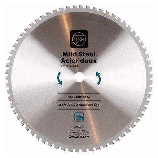 Panza fierastrau circular Fein, 355x25.4x2.2mm, 66 dinti