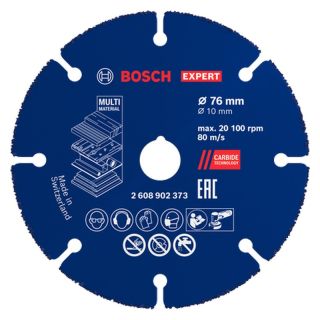 Disc taiere lemn/plastic din carbura Bosch EXPERT Multi Material, 76x10mm