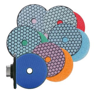 Set lustruire Diewe, 100mm, 7 piese