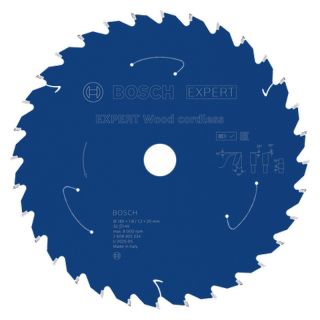 Panza fierastrau circular Bosch EXPERT Wood cordless, 185x20x1.8/1.2mm, 32 dinti