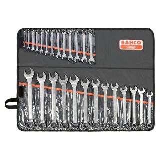 Set chei combinate Bahco, plate, metric, 26 bucati