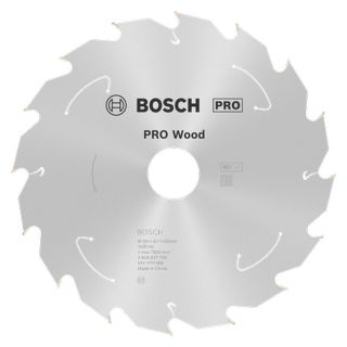 Panza fierastrau circular Bosch PRO Wood cordless, 190x30x1.6/1.1mm, 16 dinti