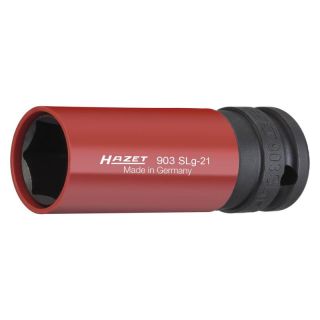 Cap cheie tubulara cu manson de plastic Hazet, 1/2", 21x85mm