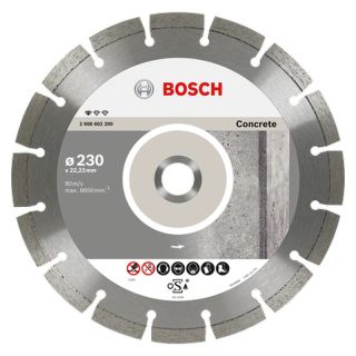 Disc diamantat beton armat Bosch Standard for Concrete, 230x22.23x2.3mm, 10 bucati