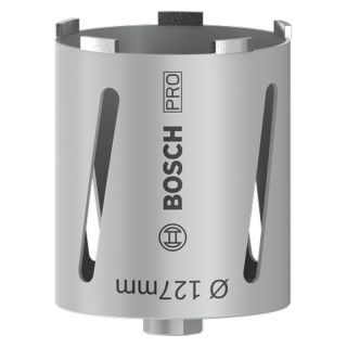 Carota diamantata Bosch PRO Core Cutter Dry, prindere G 1/2", 127x150mm