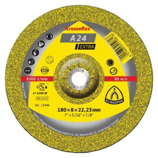 Disc polizare metal Klingspor A 24 EXTRA, 230x22.23x8mm