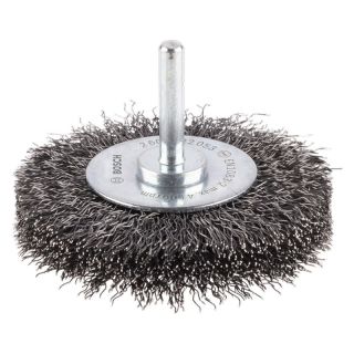 Perie disc Bosch PRO Metal, fir ondulat otel 0.3mm, 50x8mm