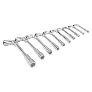 Set chei tubulare tip pipa Bahco Dynamic-Drive, cap dublu, 11 bucati