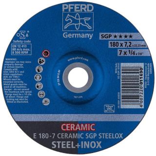 Disc polizare otel/inox Pferd SGP STEELOX, 230x22.23x7.2mm