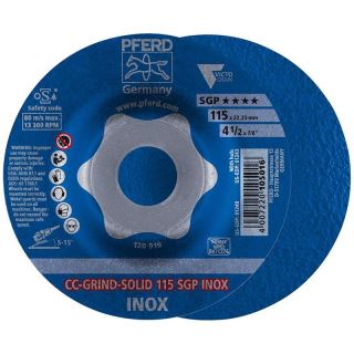 Disc polizare inox Pferd SGP INOX, 125x22.23mm