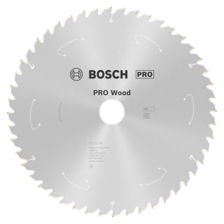 Panza fierastrau circular Bosch PRO Wood cordless, 250x30x2.2/1.6mm, 48 dinti