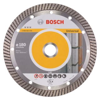Disc diamantat multi-material Bosch Best for Universal Turbo, 180x22.23x2.5mm