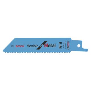 Panza fierastrau sabie Bosch Flexible for Metal S522BF, 100mm, 2 bucati
