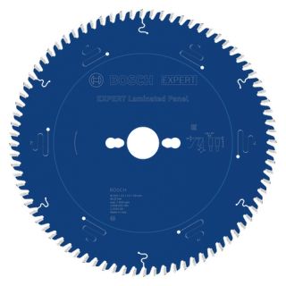 Panza fierastrau circular Bosch EXPERT Laminated Panel, 250x30x3.2/2.2mm, 80 dinti