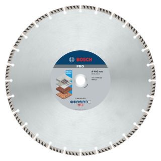 Disc diamantat multi-material Bosch PRO Multi Material, 400x25.4x3.2mm
