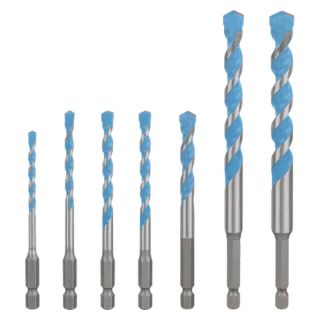 Set burghie pentru beton Bosch EXPERT HEX-9 Multi Construction, hexagonala, 4-12mm, 7 bucati