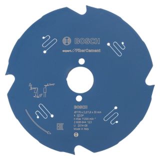 Panza fierastrau circular Bosch EXPERT for Fibre Cement, 170x30x2.2/1.6mm, 4 dinti