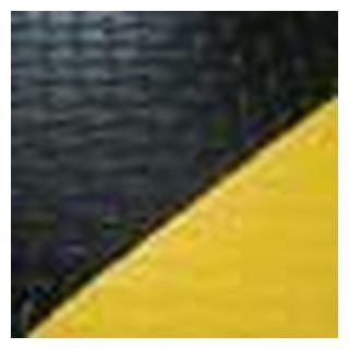 Covor anti-oboseala Coba 0.6x0.9m negru/galben