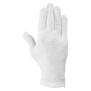 Manusi textile Renania COTTON FINE, alb, mas. 9