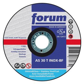 Disc polizare inox Forum, 115x22.23x6mm