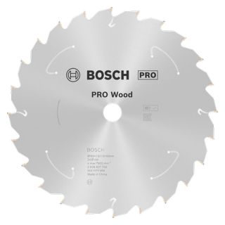 Panza fierastrau circular Bosch PRO Wood cordless, 184x16x1.6/1mm, 24 dinti