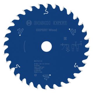 Panza fierastrau circular Bosch EXPERT Wood, 165x20x1.8/1.3mm, 32 dinti