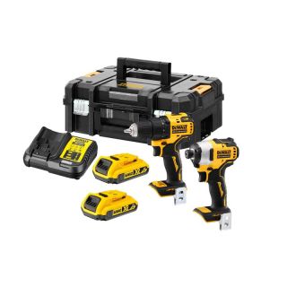 Pachet 2 scule Dewalt DCK2061D2T