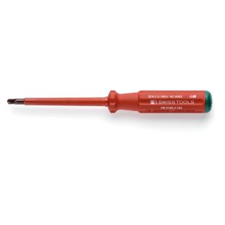 Surubelnita electricieni PB Swiss Tools 5180, VDE, SL/PZ1x80mm